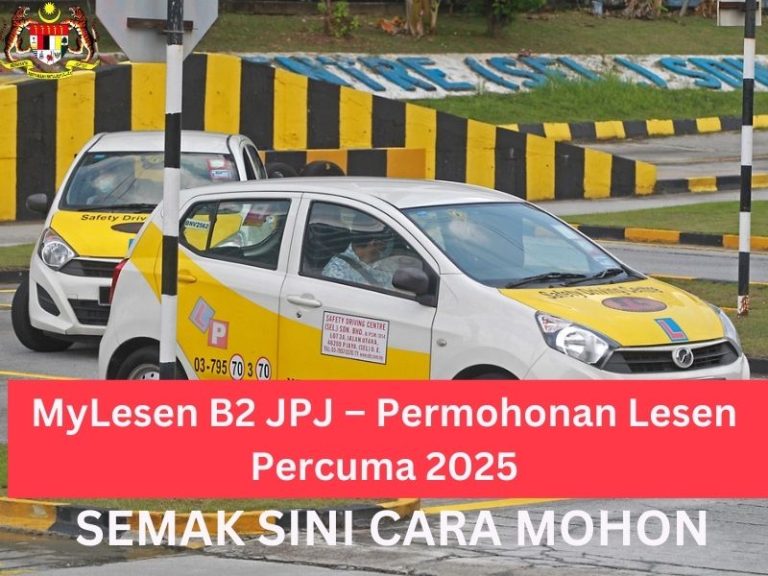 Mylesen B Jpj Permohonan Lesen Percuma Portal Bantuan