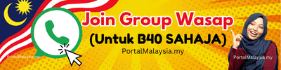 Join Group Wasap (Untuk B40 SAHAJA)