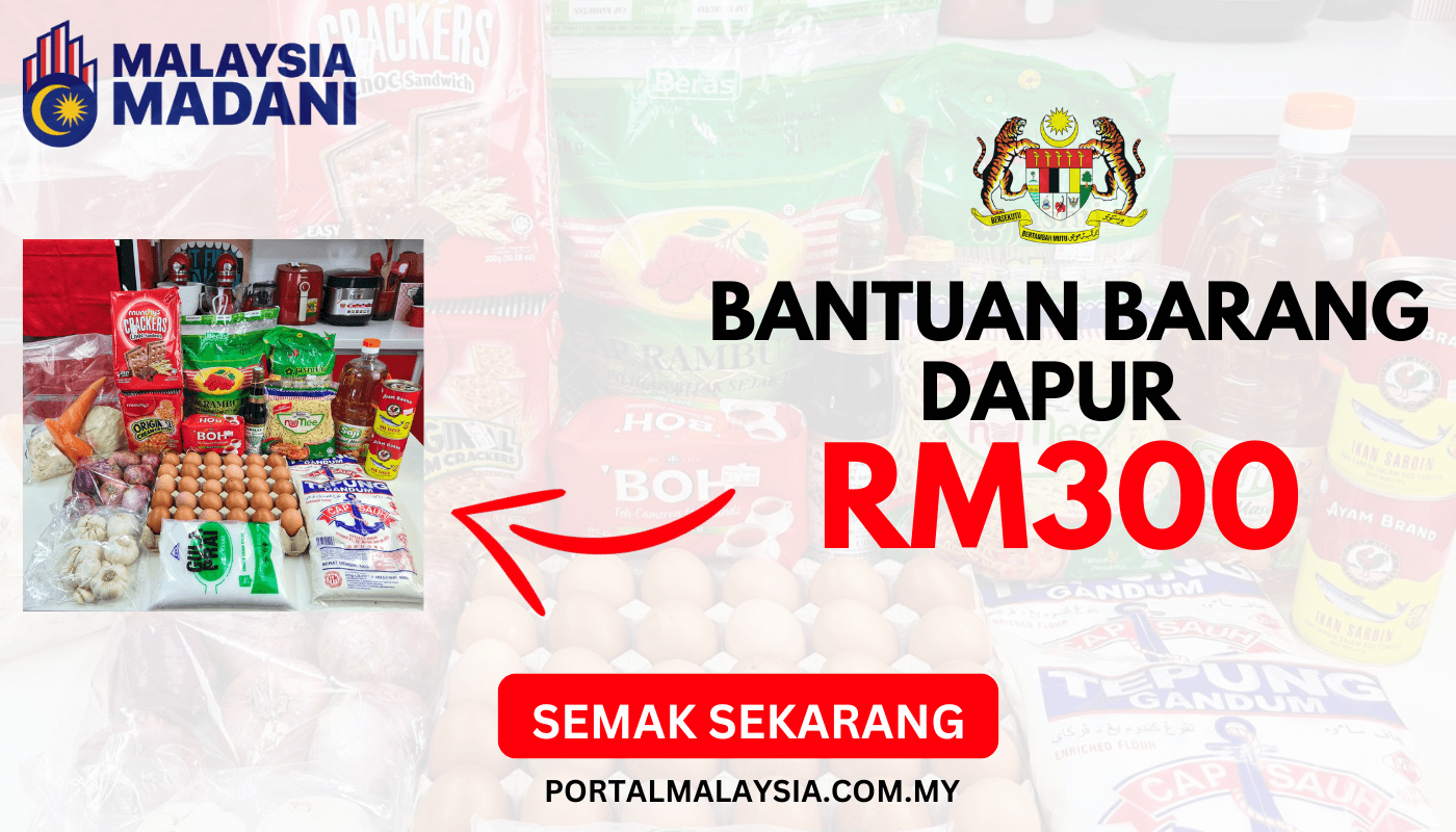 bantuan barang dapur rm300